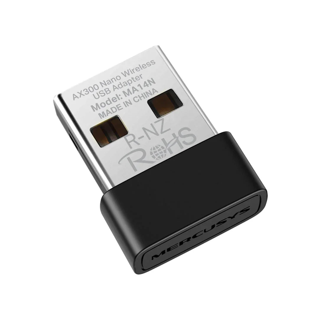 MERCUSYS MA14N Adaptador USB Inalámbrico Nano WiFi AX300