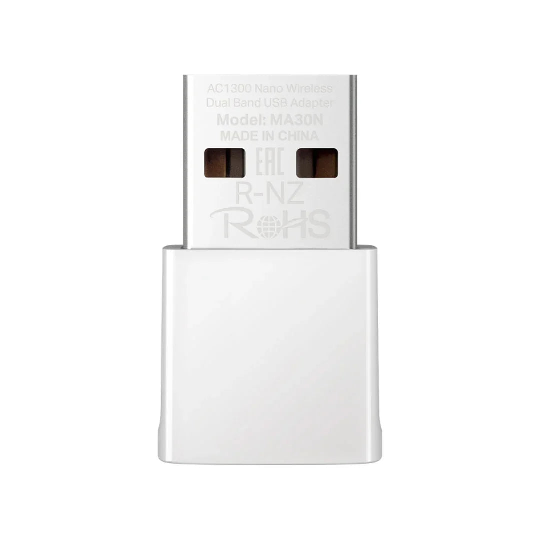 MERCUSYS MA30N Adaptador USB Nano WiFi Doble Banda AC1300