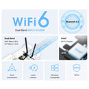 MERCUSYS MA80XE Adaptador PCIe AX3000 WiFi 6 Doble Banda