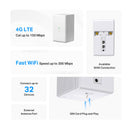 MERCUSYS MB110-4G Router WiFi 4G LTE 300Mbps