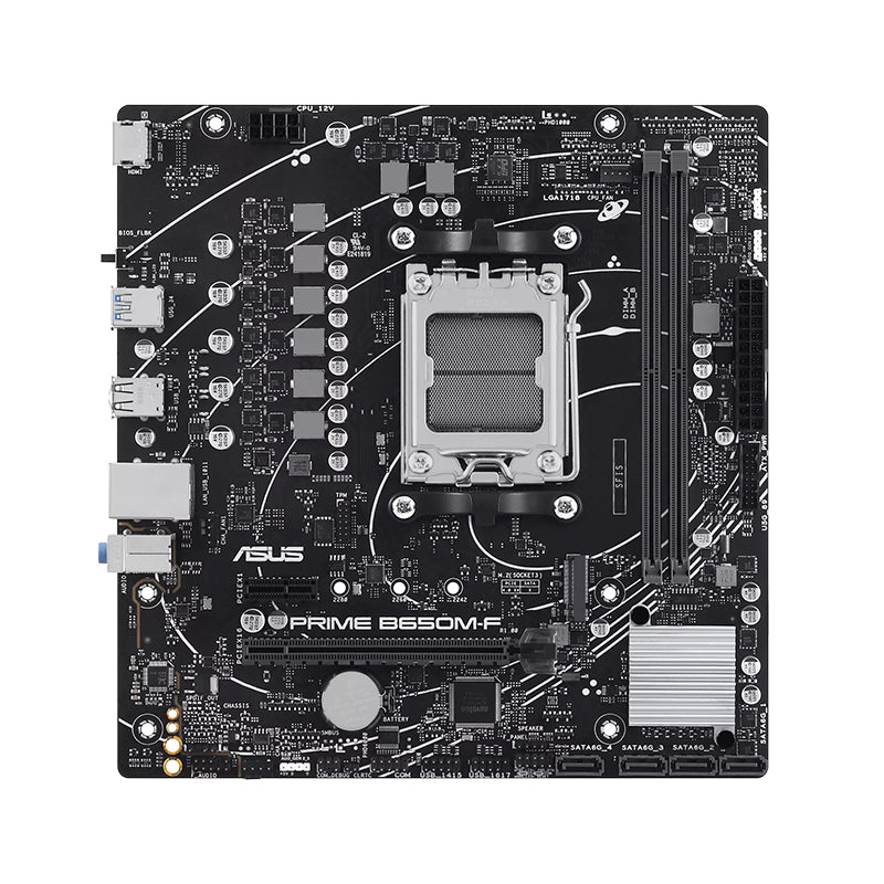 ASUS PRIME B650M-F Placa Madre AMD B650 AM5 mATX