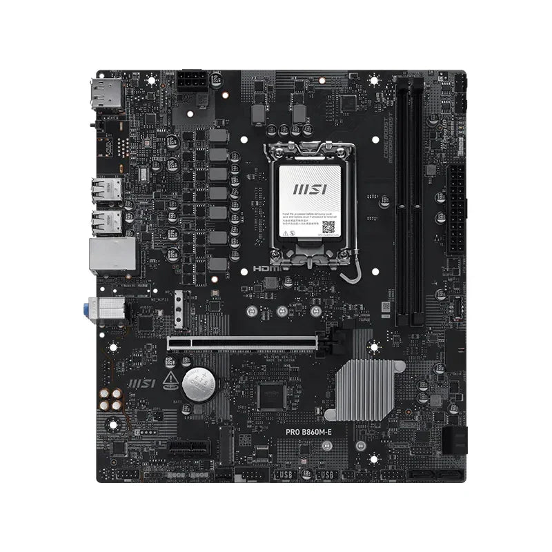 MSI PRO B860M-E Placa Madre Intel B860 LGA1851