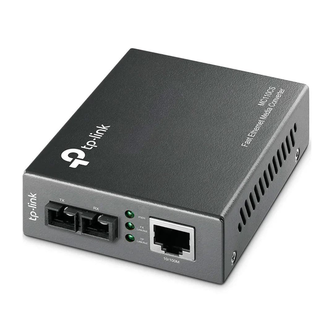 TP-LINK MC110CS Media Converter Monomodo SC 10/100Mbps 20Km