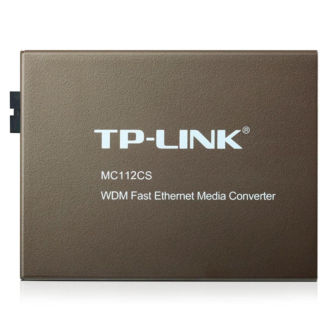 TP-LINK MC112CS Media Converter WDM 10/100Mbps 20Km