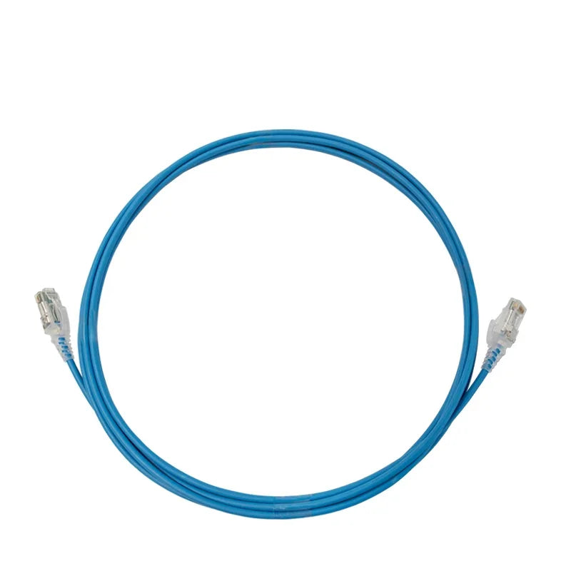 SIEMON MC6-10-06-28 Patch Cord UTP 28AWG RJ-45 Cat6 LSZH 3,0 m Azul SkinnyPatch®