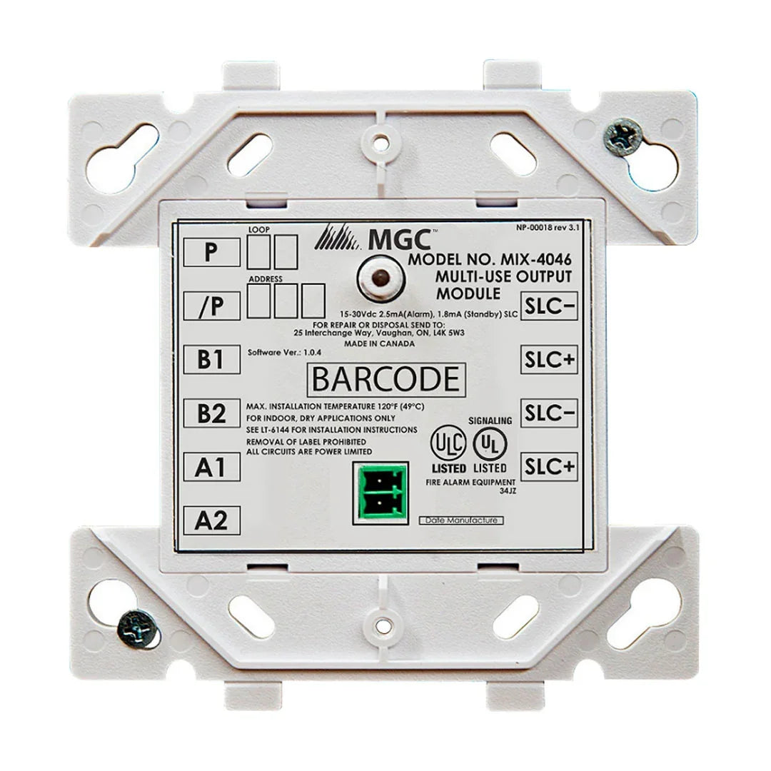 MIRCOM MIX-4046 Módulo de control de supervisión serie FX400