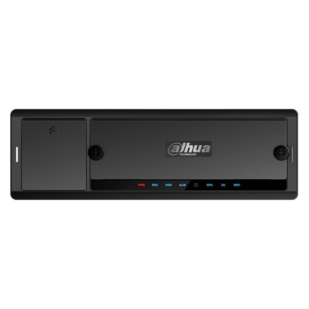 DAHUA MNVR8208-GFWI Grabador de Vídeo Móvil 10 Canales con Inteligencia Artificial, H.265, 2 HDD y SSD