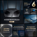 Roteador WiFi 6 de banda dupla MERCUSYS MR80X AX3000