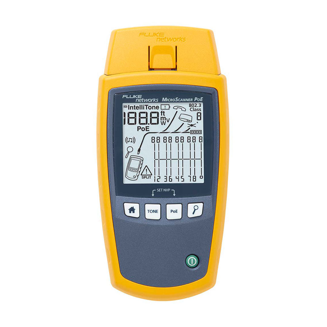 FLUKE MS-POE Verificador de cableado MicroScanner PoE