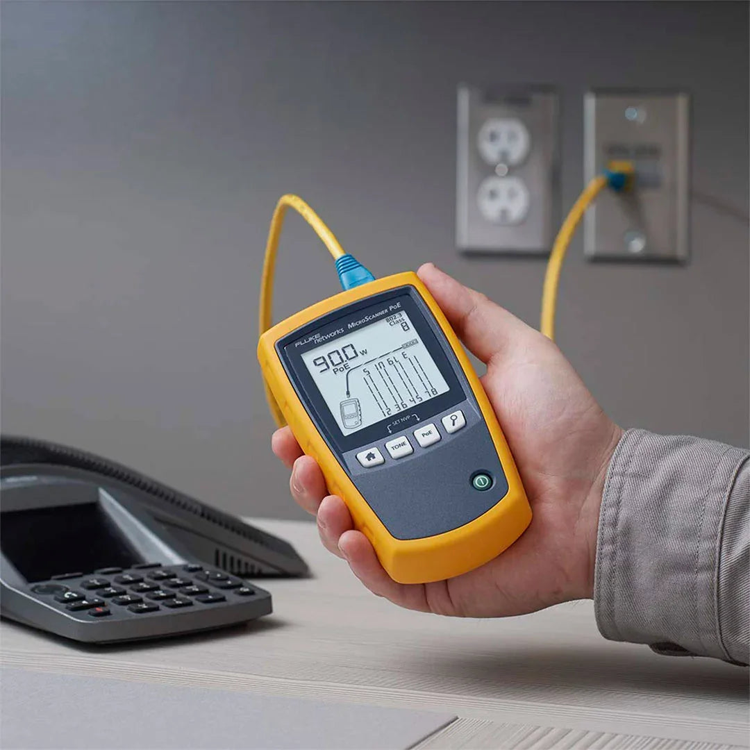 FLUKE MS-POE Verificador de cableado MicroScanner PoE