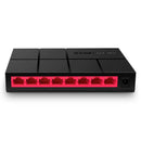 Switch de mesa MERCUSYS MS108G de 8 portas 10/10/1000 Mbps