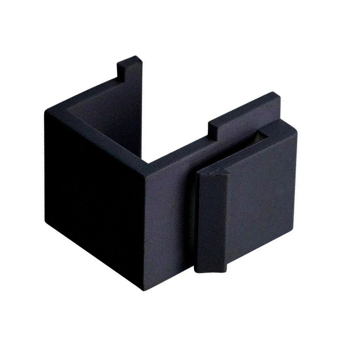 DIXON MU5-B/BK Tapa ciega negro x 25unid