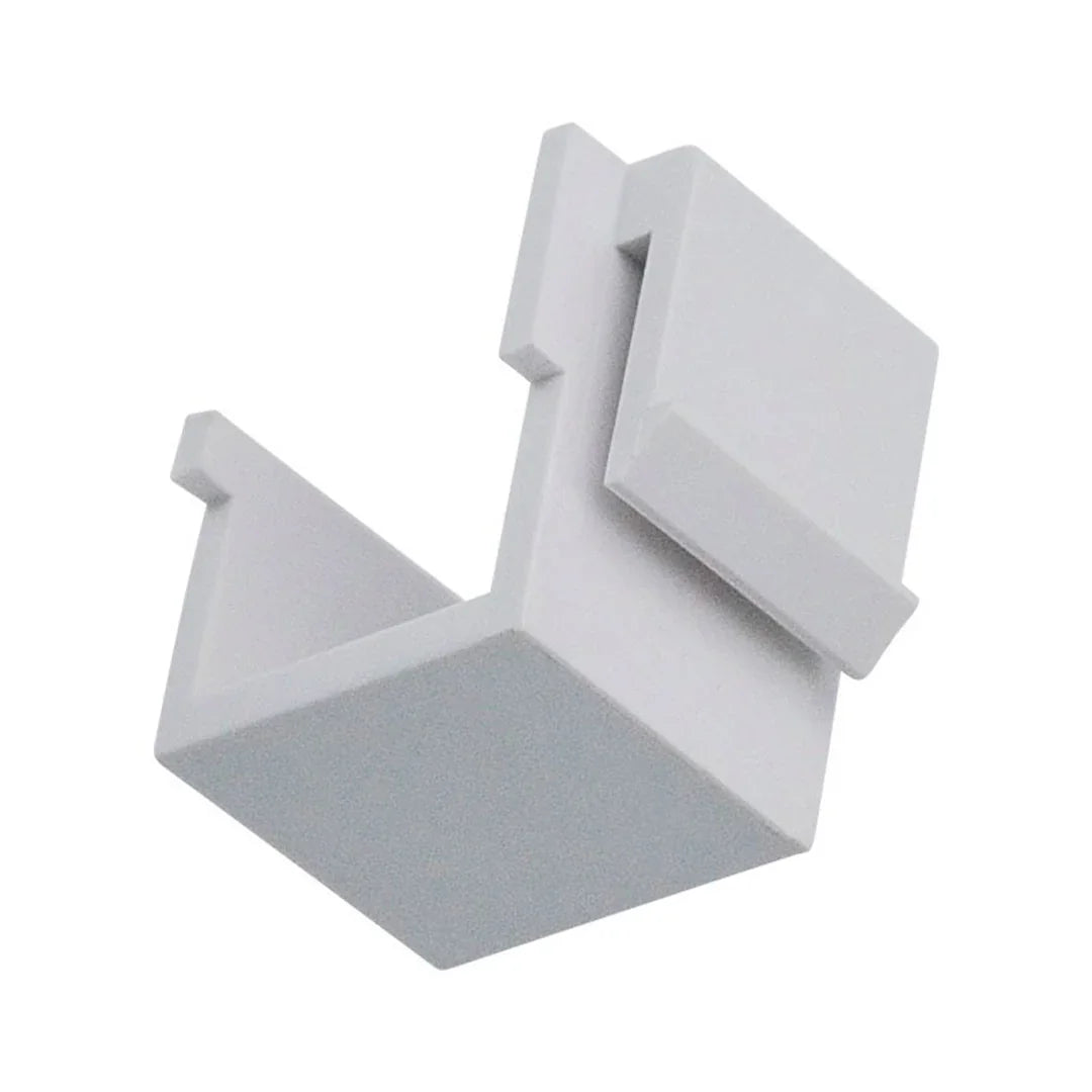 DIXON MU5-B/WH Tapa ciega blanco x 25unid
