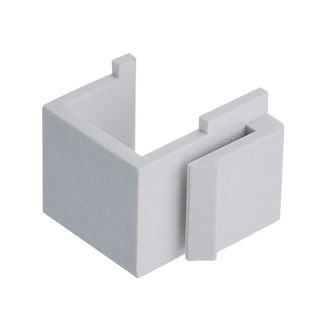DIXON MU5-B/WH Tapa ciega blanco x 25unid