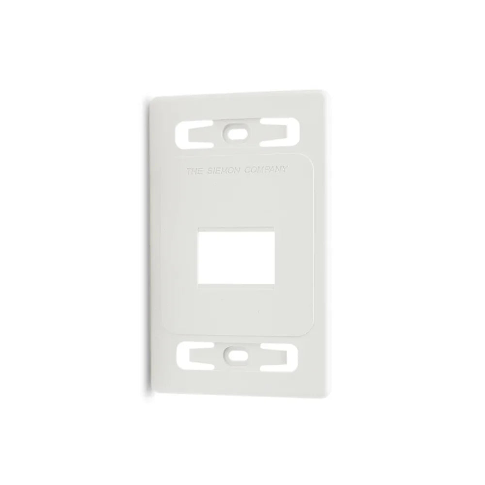 SIEMON MX-FP-S-02-02B Face Plate MAX Vertical 2 puertos
