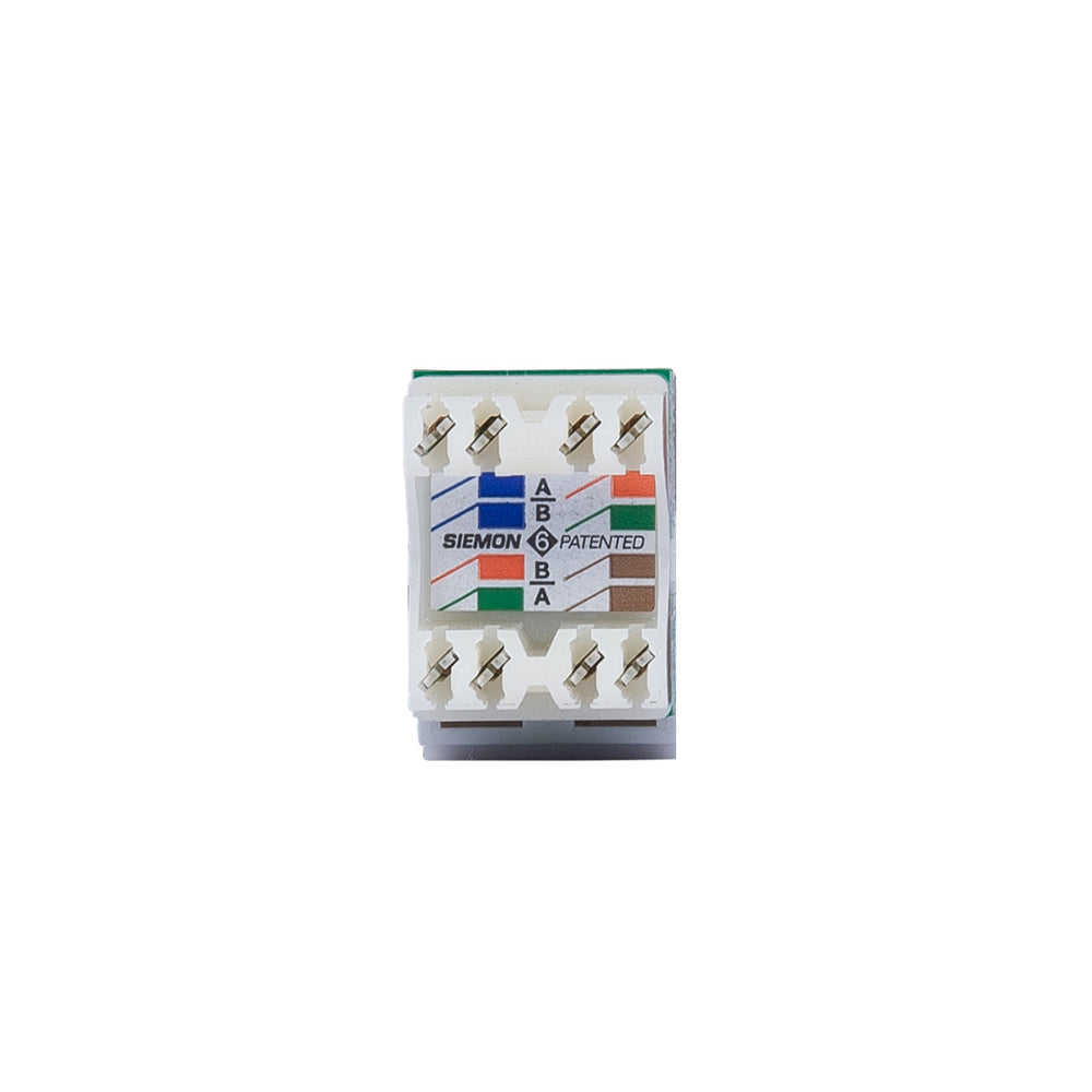SIEMON MX6-F01B Jack Cat6 Plano Color Negro