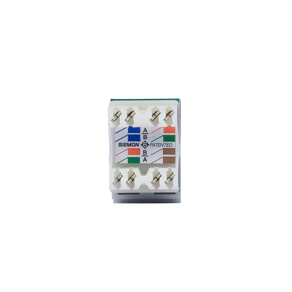 SIEMON MX6-F01B Jack Cat6 Plano Color Negro