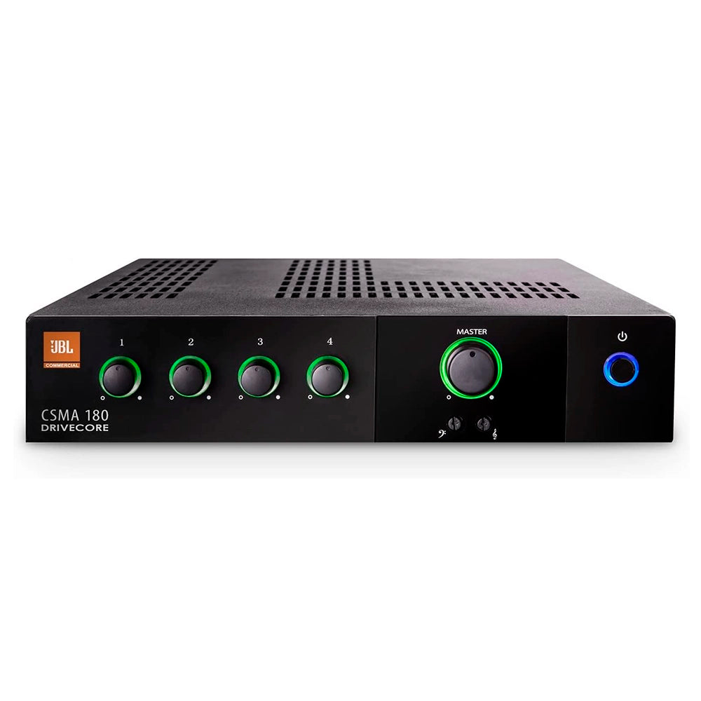 JBL NCSMA180-U-US Amplificador Pro 4 Entradas Con 1 Salida De 80vatios De Potencia