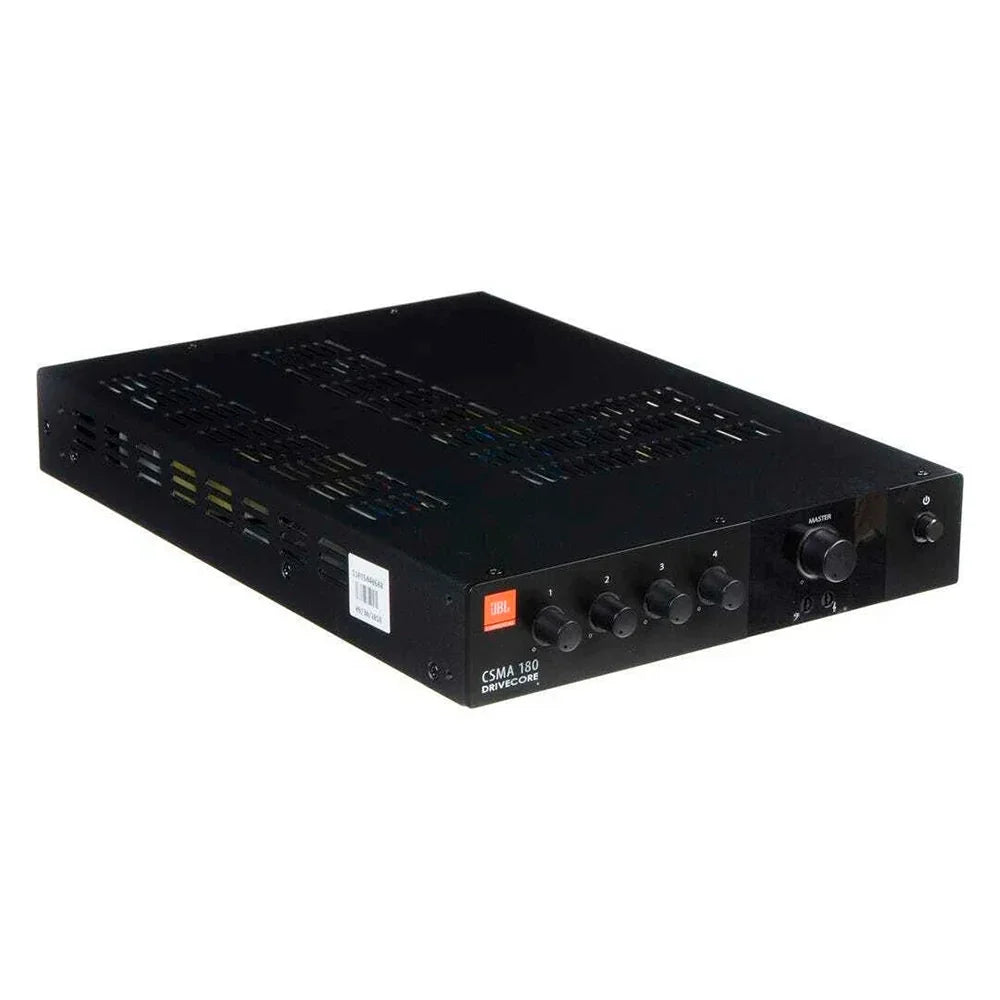 JBL CSMA 180 Amplificador Pro 4 Entrada Con 1 Salida 80W Negro NCSMA180-U-US