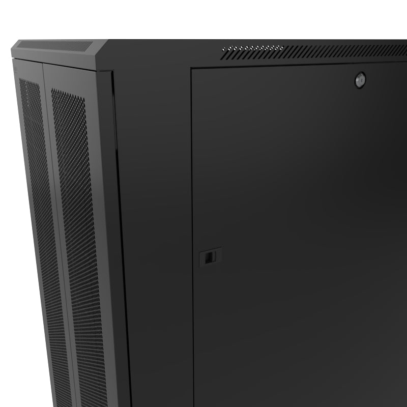 NEXXT SOLUTIONS NPC-T27U66B Gabinete de Piso Semi-Ensamblado 27U 600m x 600m