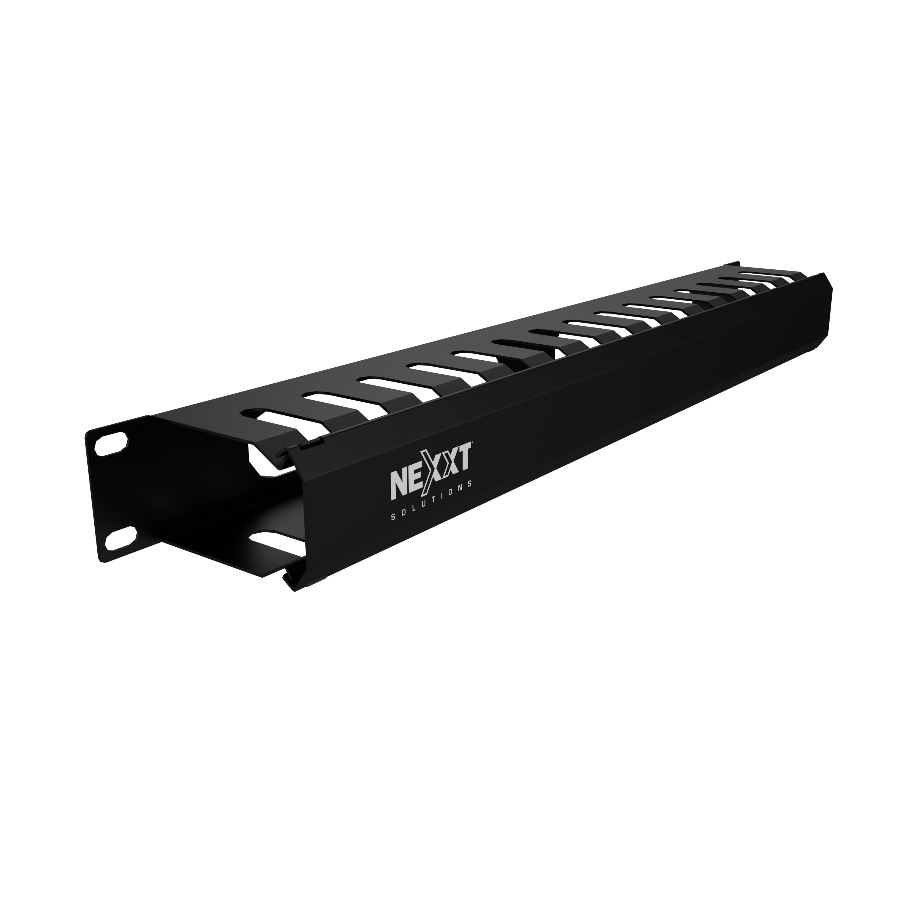 NEXXT SOLUTIONS NPM-DH1UB Organizador de Cables Horizontal 1U 19"