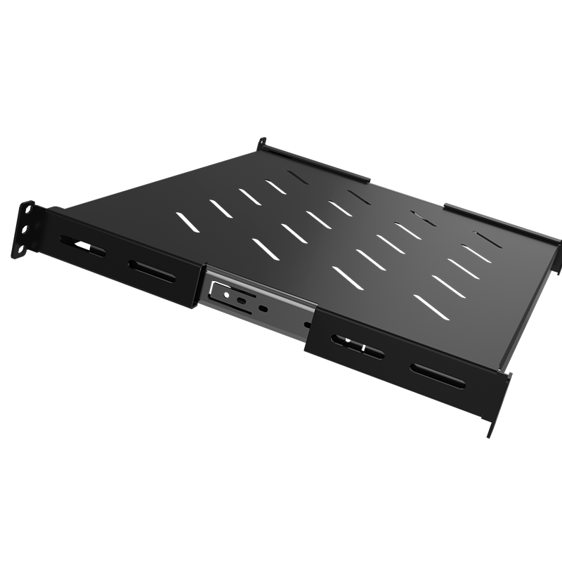 NEXXT SOLUTIONS NPS-4A1U3B Bandeja Deslizable 1U con 4 Puntos de Sujeción 350mm