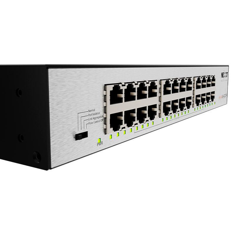 NEXXT SOLUTIONS NSW-A2400UR Switch 24 Puertos Gigabit Ethernet para Rack