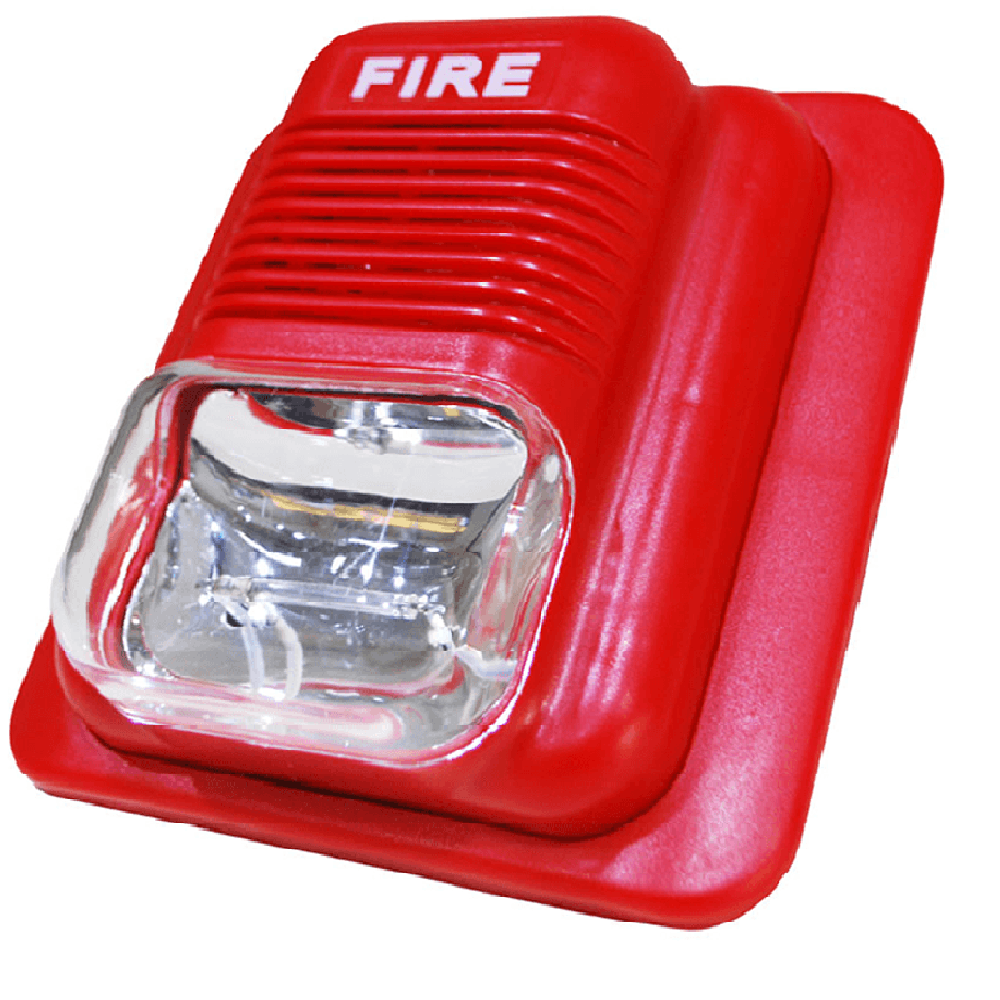 NUMENS 441-001 Sirena con luz estrobo convencional interior 12v-24v