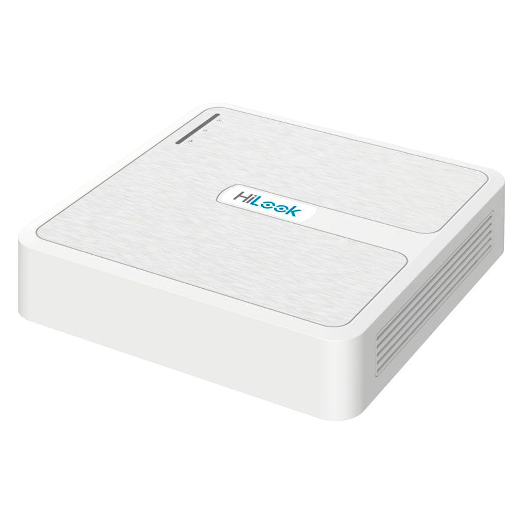 HILOOK NVR-104H-D/4P Mini Grabador NVR PoE 4 Canales 6MP 40Mbps