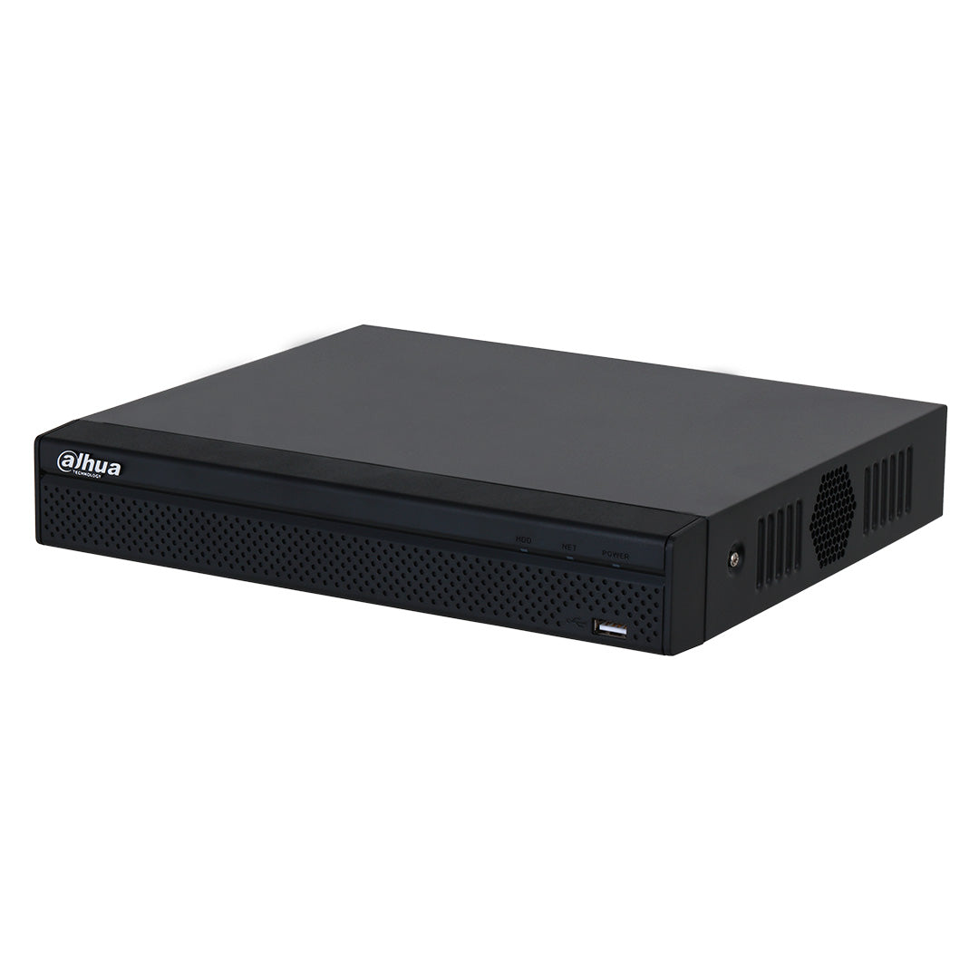 DAHUA NVR2104HS-P-S3 Grabador de Vídeo en Red Compacto de 4 canales, 1U, 1 HDD y 4 PoE