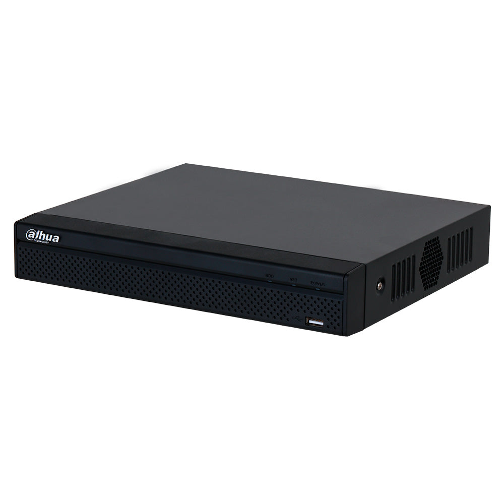 DAHUA NVR2108HS-8P-4KS3 Grabador NVR 4K 8CH(12MP) POE+ 144Mbps 1HDD hasta 20TB. SMD PLUS