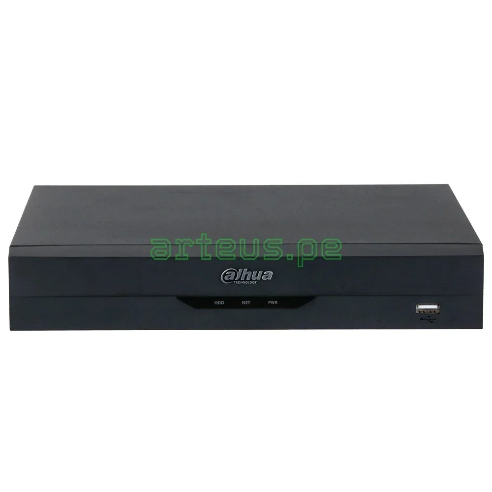 DAHUA NVR2108HS-8P-I2 Grabador NVR 4K 8CH(8MP) POE 80Mbps 1HDD hasta 10TB WIZSENSE, SMD PLUS