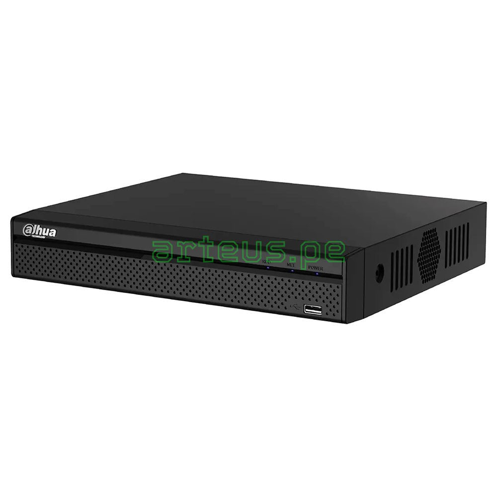 Grabador de video en red NVR Dahua negro para sistema de videovigilancia IP