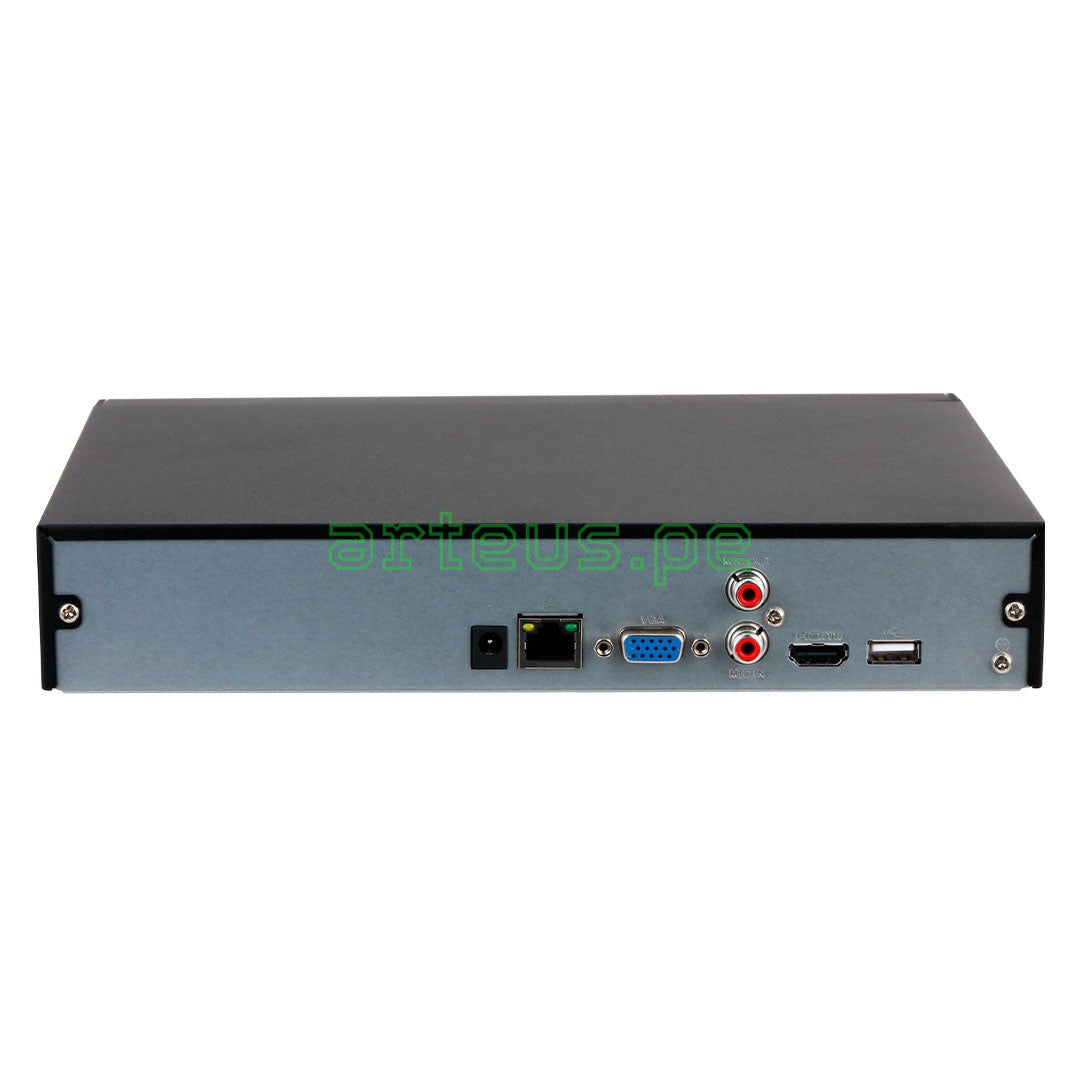 DAHUA NVR4116HS-4KS3 Grabador de vídeo en Red Compacto de 16 canales, 1U y 1 HDD Lite