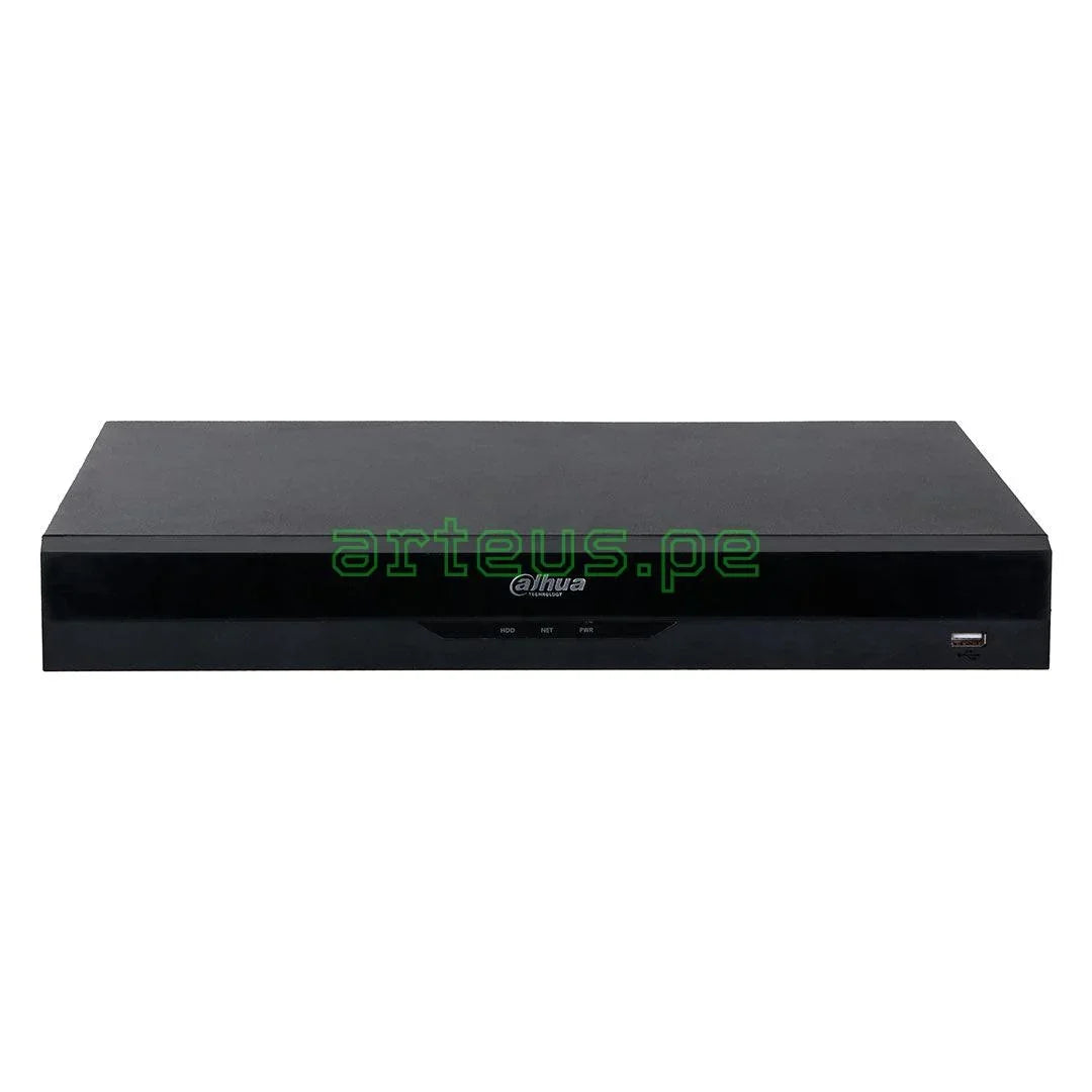 DAHUA NVR4216-EI NVR Grabador de vídeo en red WizSense de 16 canales, 1U y 2 discos duros