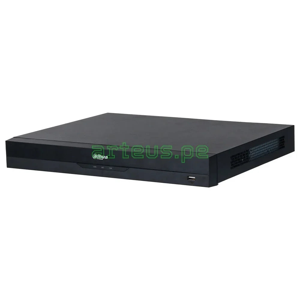 DAHUA NVR5216-16P-EI Grabador NVR 4K 16CH(16MP)POE 384Mbps 2HDD(16TB) WIZSENSE ACUPICK ANPR