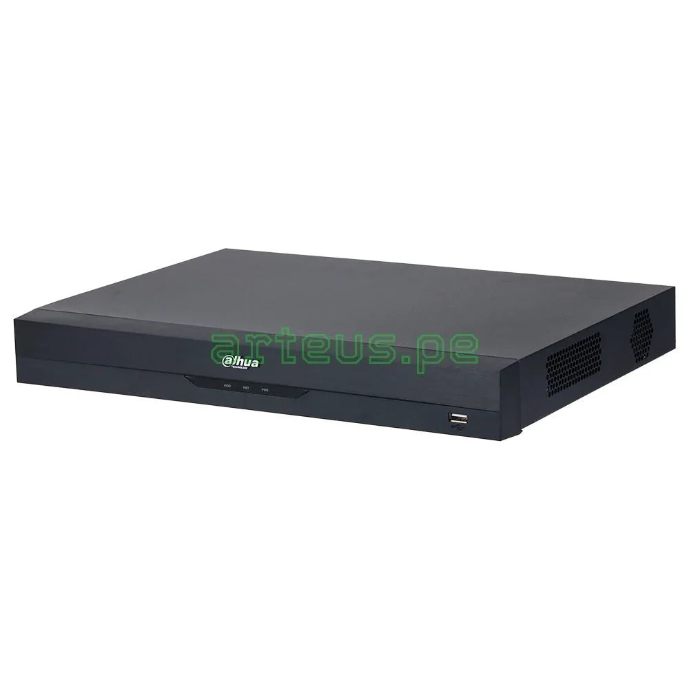 DAHUA NVR5216-EI NVR 16 Canales Grabador 4K 24MP 384Mbps 2HDD hasta 16TB. WIZSENSE, AI, ACUPICK, ANPR