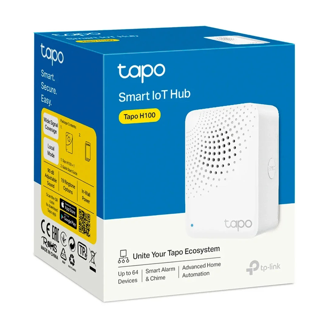 TP-LINK TAPO H100 Smart Hub Inteligente con Alarma WIFI