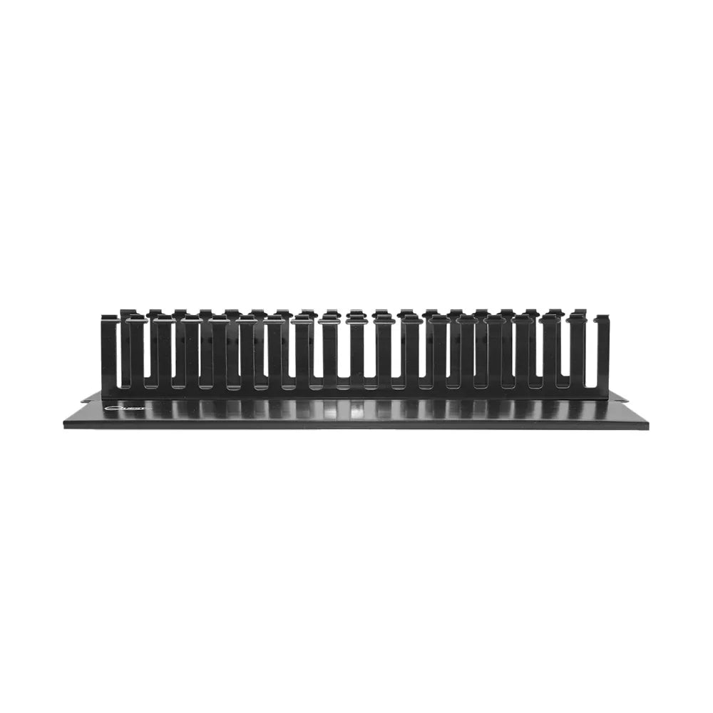 QUEST OH-4516 Ordenador de Cables Horizontal Frontal 2-RU 85mm x 80mm