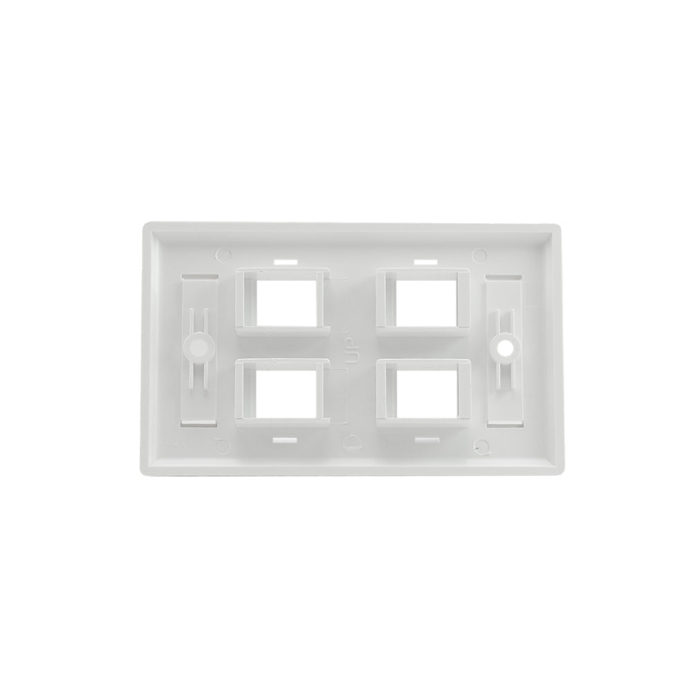 LINKBASIC OUS04 Placa de pared para 4 Módulos