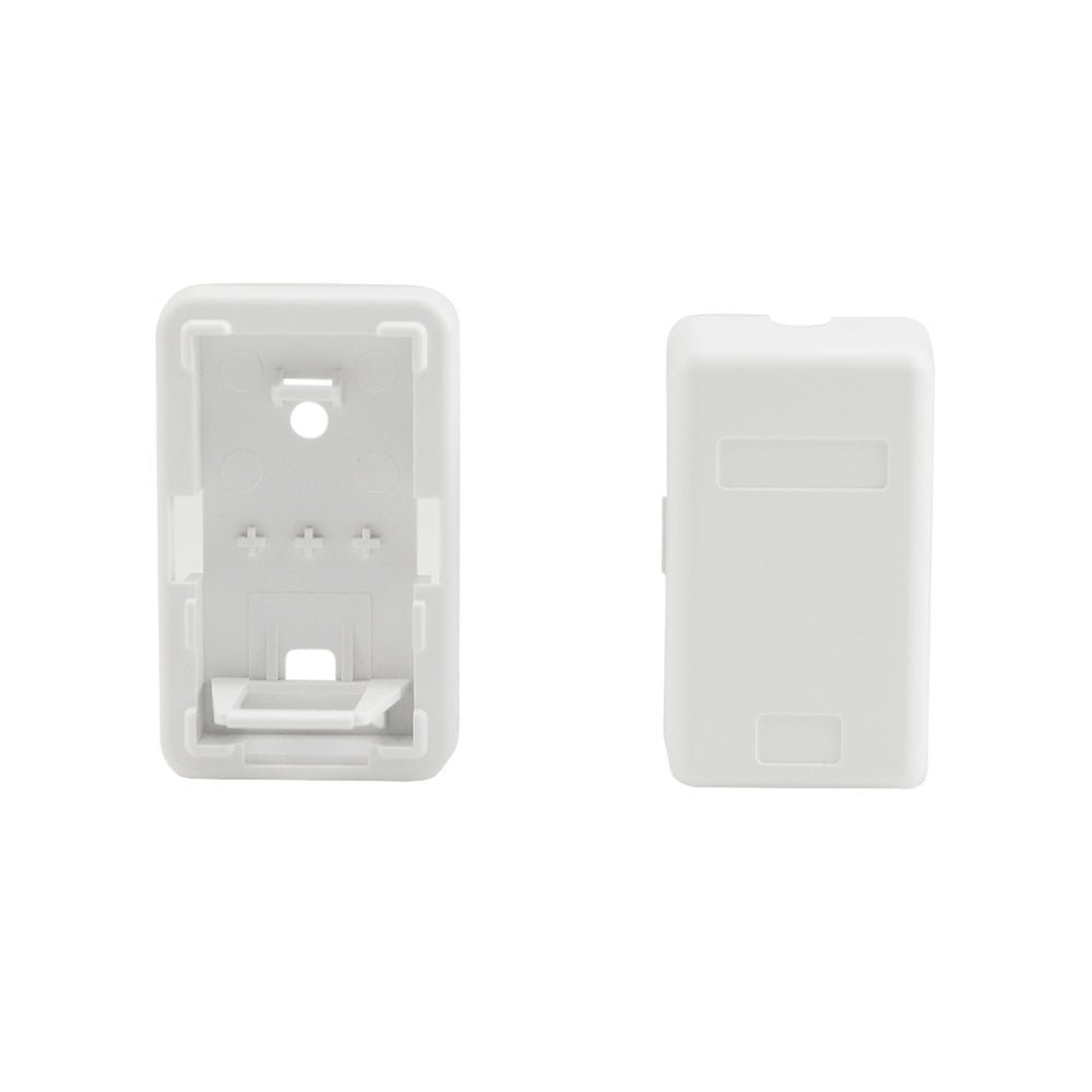 LINKBASIC OUZ21 Roseta para 1 puerto Color blanco
