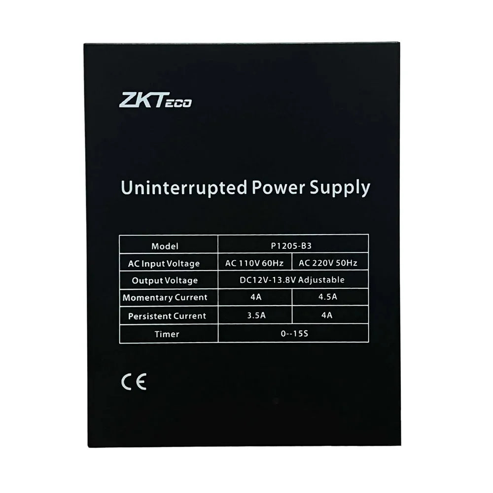 ZKTECO ZK-PS902B Fuente de Alimentación 12V 5A