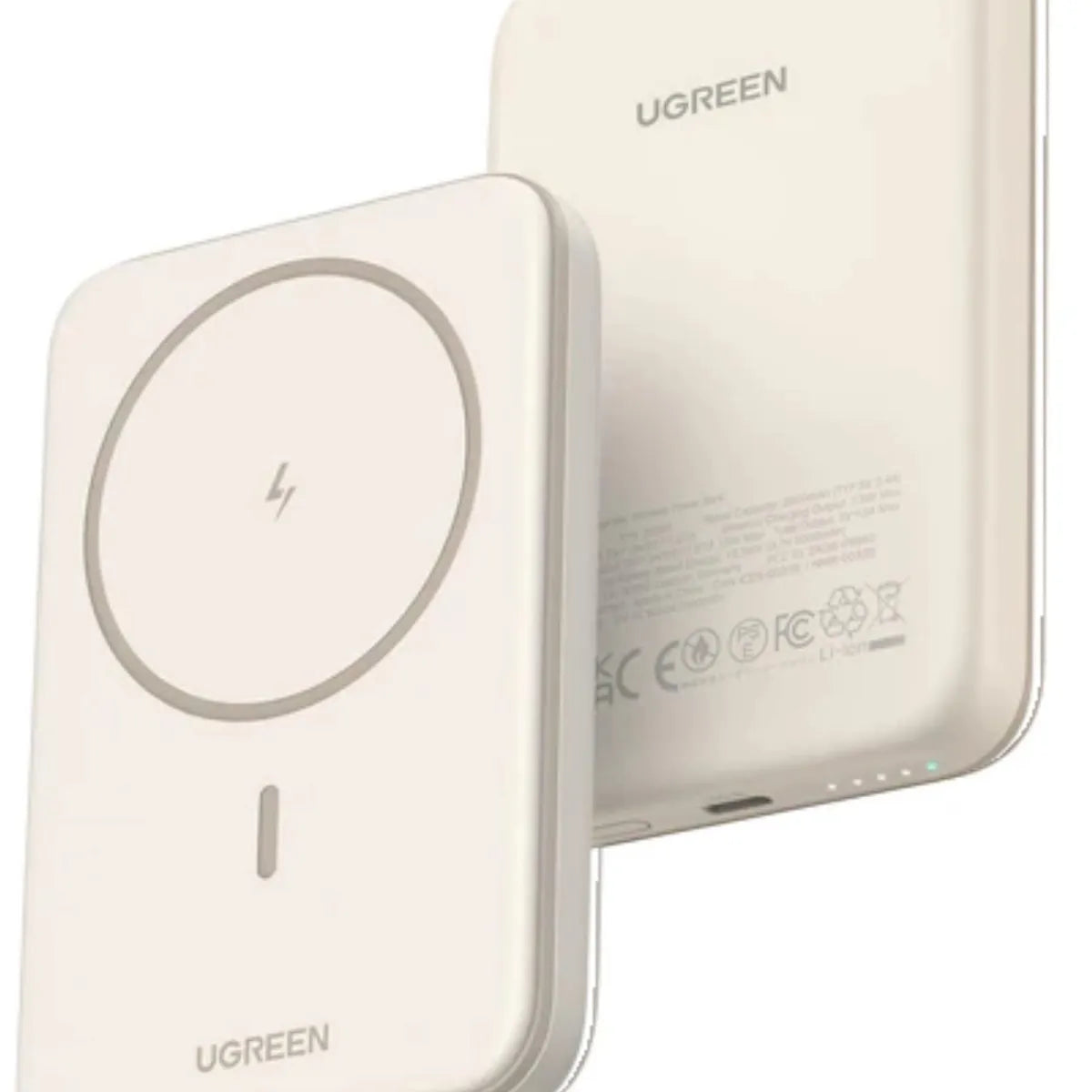 UGREEN PB560 25207 Power Bank Magnético Beige de 5000mAh