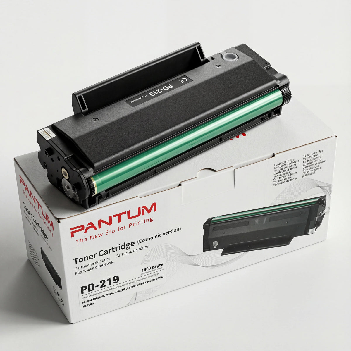 PANTUM PD-219 Tóner Negro 1.6K páginas