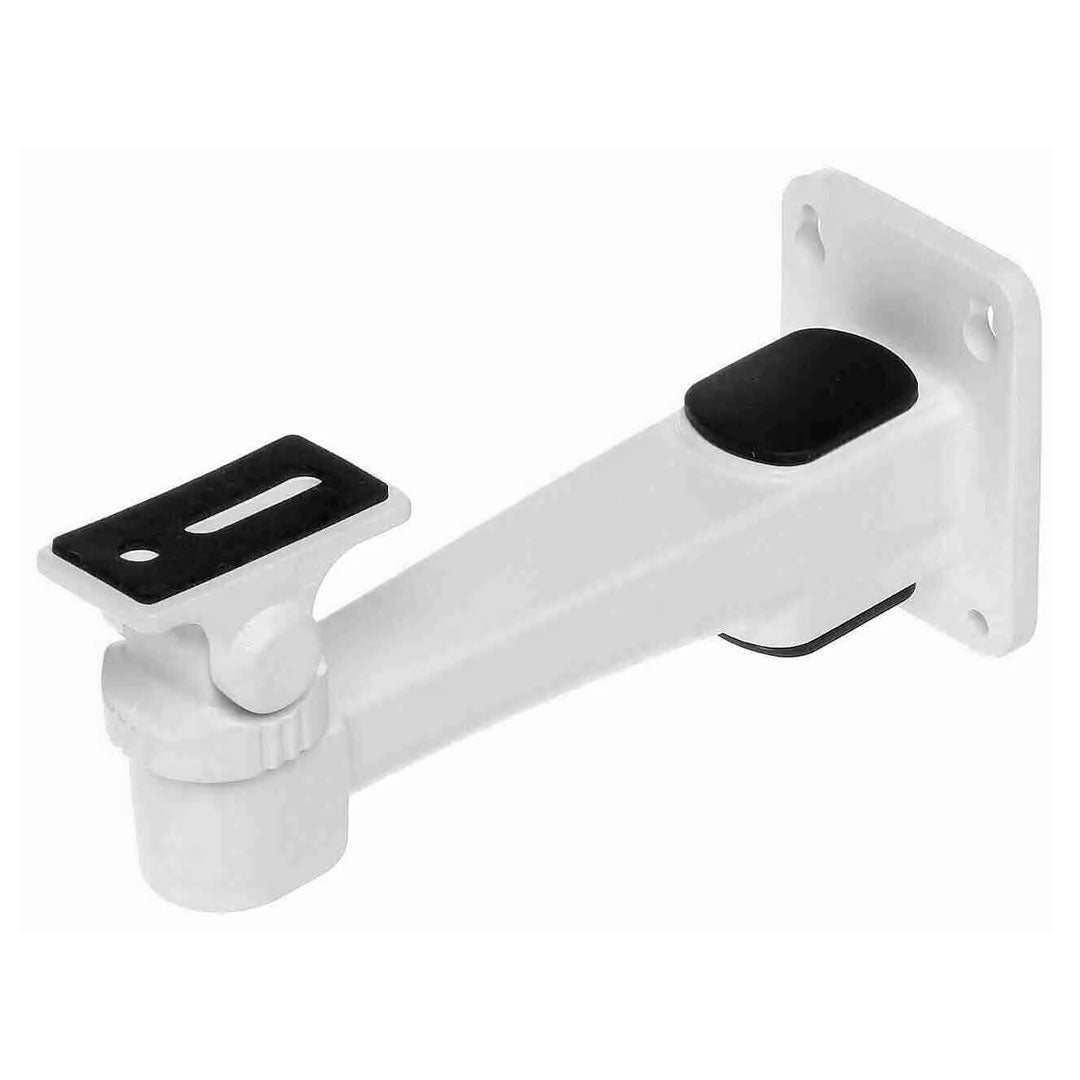 Soporte articulado de pared blanco para cámara de seguridad, montaje en interiores