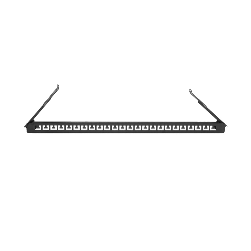 LINKBASIC PNA24-UC6 Patch Panel 24 Puertos Modular con Jacks CAT6 Incluidos