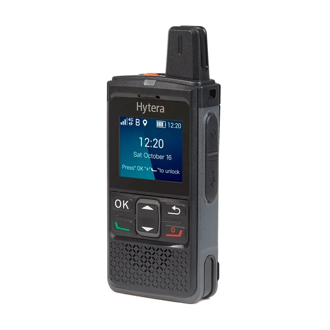 HYTERA PNC360S Radio Handy PoC LTE ultra compacto 1GB+8GB WIFI BT GPS 4G red celular IP67, no incluye licencia