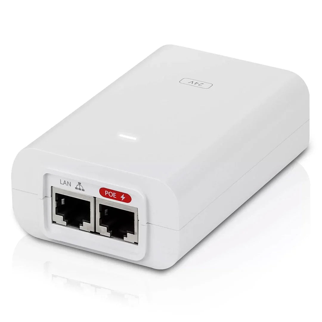 UBIQUITI POE-24-24W-G-WH Inyector PoE pasivo 24V 1A 24W