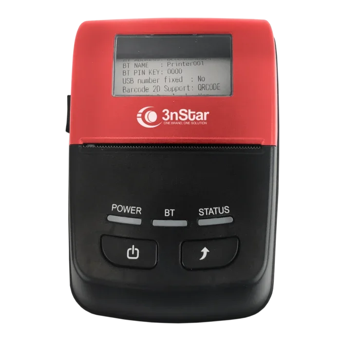 3NSTAR PPT205BT Impresora Termica de Recibos Portatil 1D 2D 58mm