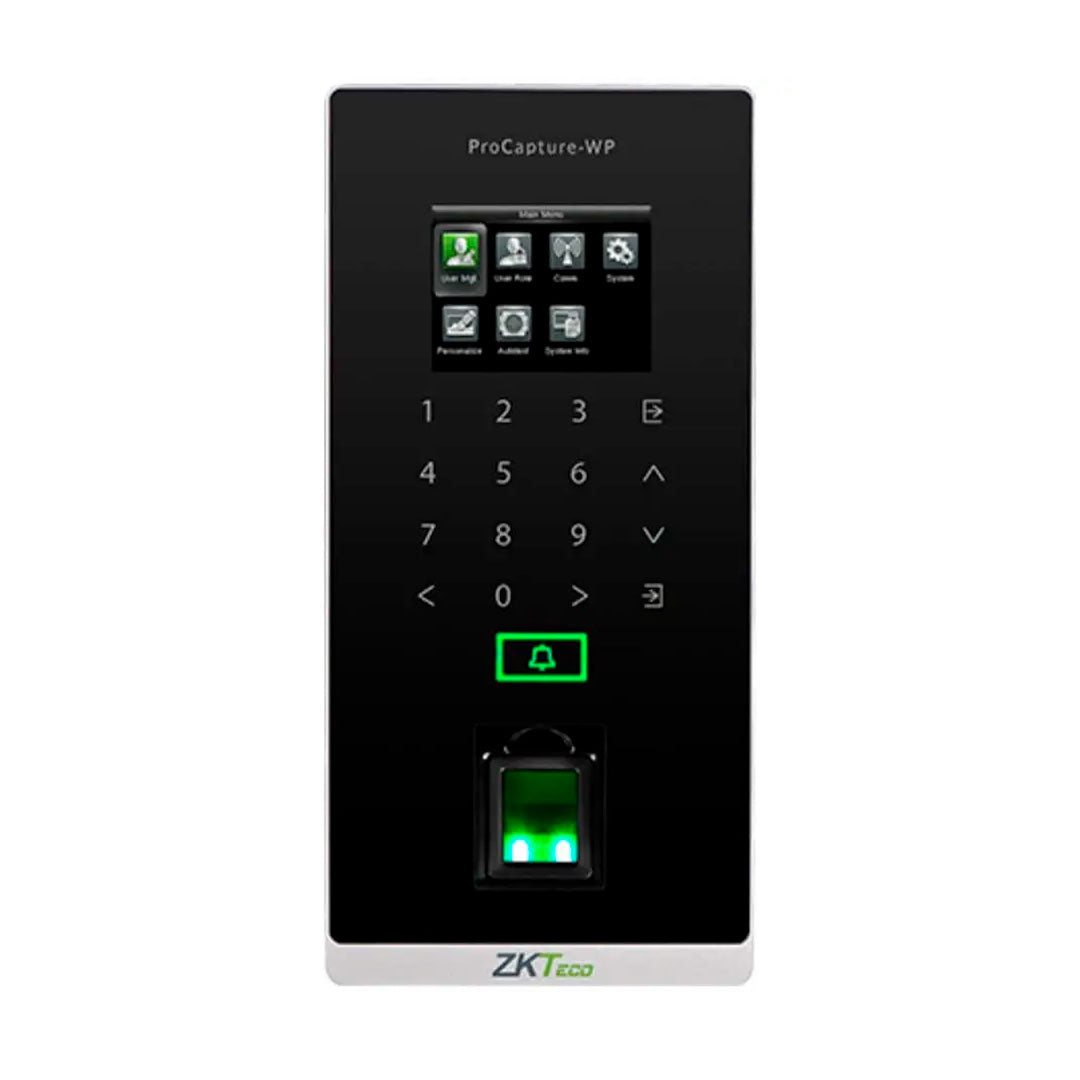 ZKTECO PROCAPTURE-WP Control de Acceso IP con Lector de Huella y Tarjeta